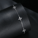 Pulseira Flor de Prata 925