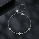 Pulseira Flor de Prata 925