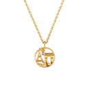 Colar Travel Paris Banhado em Ouro 18k