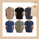 Camiseta Masculina Gola Henley Ubatuba
