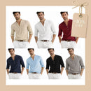 Camisa Masculina em Linho Com Bolso Imbituba