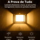 Luminária Solar de Parede Tipo Arandela