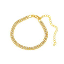 Tornozeleira Dupla de Strass