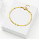 Tornozeleira Serenita Banhada a Ouro 18k
