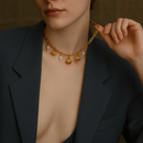 Colar de Conchas Nacre de Lune Banhado em Ouro 18K