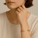Bracelete Max Perlle Banhado em Ouro 18k