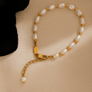 Pulseira de Pérolas Gold & Grace Banhada em Ouro 18k