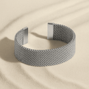 Bracelete Light Meshon Banhado em Ouro 18k