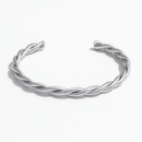 Bracelete Romano Torcido Banhado em Ouro 18k