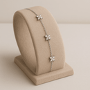 Pulseira Flor de Prata 925