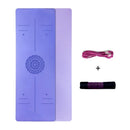 Tapete de Yoga TPE com Linha de Posição.