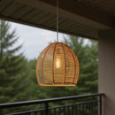Luminária Pendente de Bambu Yuma