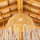 Luminária Pendente de Palha Moara