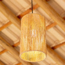 Luminária Pendente de Palha Wasi