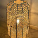 Luminária de Chão de Palha Huayna
