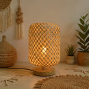 Luminária de Mesa de Bambu Kaia