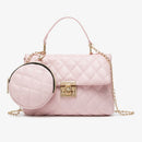Milão Conjunto Bolsa e Carteira - Rosé