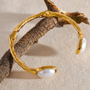 Bracelete Max Perlle Banhado em Ouro 18k