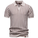 Camisa Polo Masculina Listrada Cortina