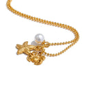 Colar Sabbia Preziosa Banhado em Ouro 18k