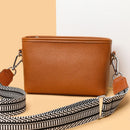 Tunes Bolsa de Ombro de Couro - Marrom