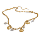Colar de Conchas Nacre de Lune Banhado em Ouro 18K