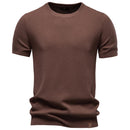 Camiseta Masculina Casual de Seda Nice