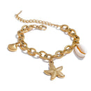 Pulseira Ácqua Charm Banhada em Ouro 18K