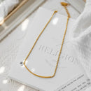 Tornozeleira Charme com Zircão Banhada em Ouro 18k