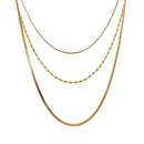 Colar Trinité Dorée Banhado em Ouro 18k