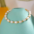 Pulseira de Pérolas Gold & Grace Banhada em Ouro 18k
