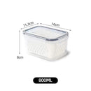 Organizador de Geladeira com Tampa Hermética Premium