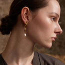 Brinco Violette de Mer Banhado em Ouro 18k