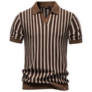 Camisa Polo Masculina Listrada Cortina