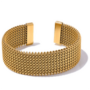 Bracelete Light Meshon Banhado em Ouro 18k