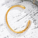 Bracelete Belle Éclat Banhado em Ouro 18k