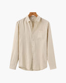 Camisa Masculina Puro Linho Mykonos