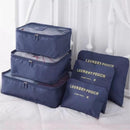 Kit Organizador de Malas para Viagens com 6 Peças - Travel Bags